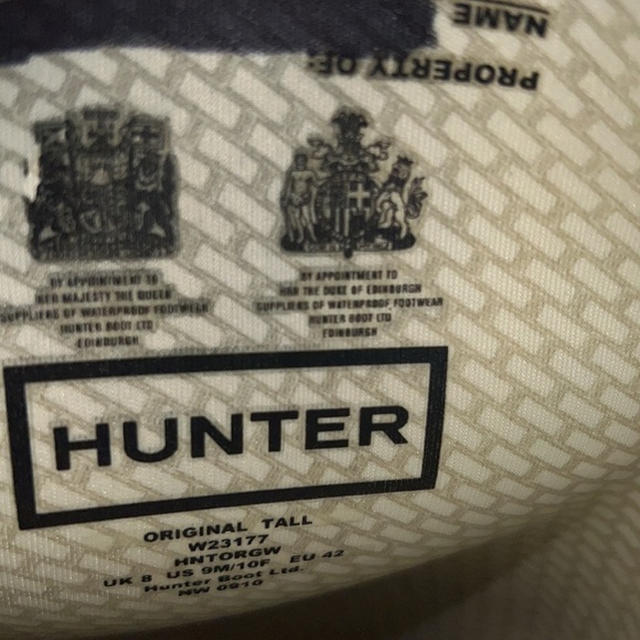 HUNTER☔️Boots - Tall Rain Boot - Picture 5 of 8